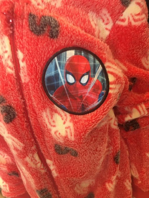 Combi Pyjama phosphorescent marvel Spiderman