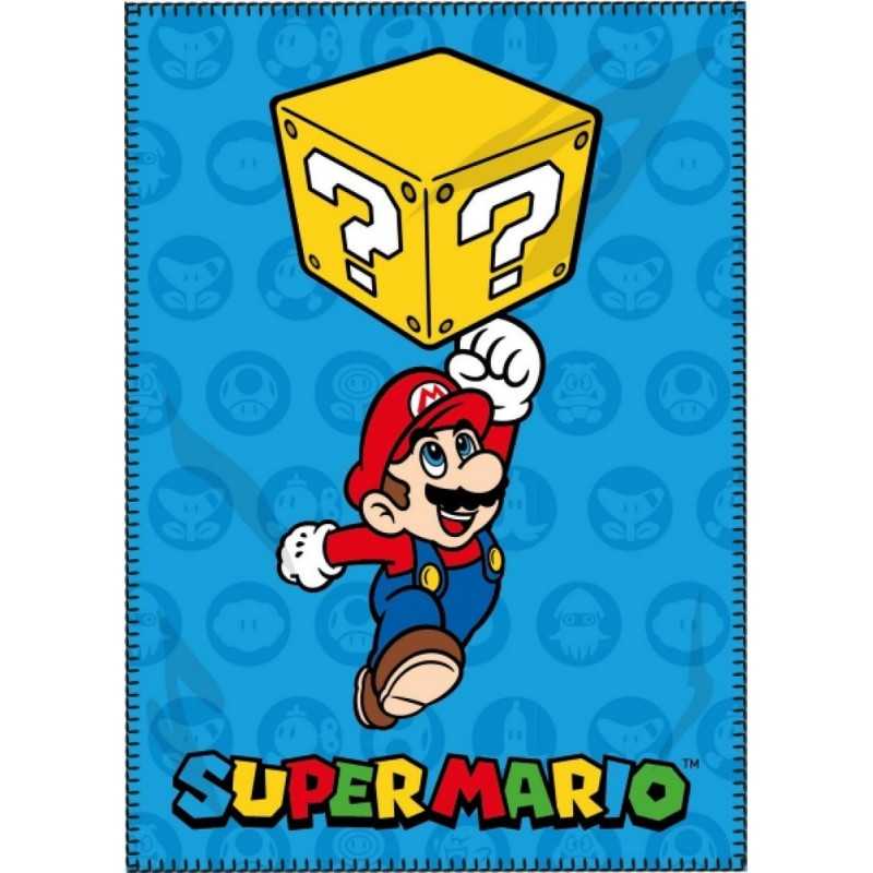 Plaid polaire Super Mario